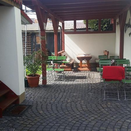 Cafe Im Hof- Bed & Breakfast Streufdorf المظهر الخارجي الصورة