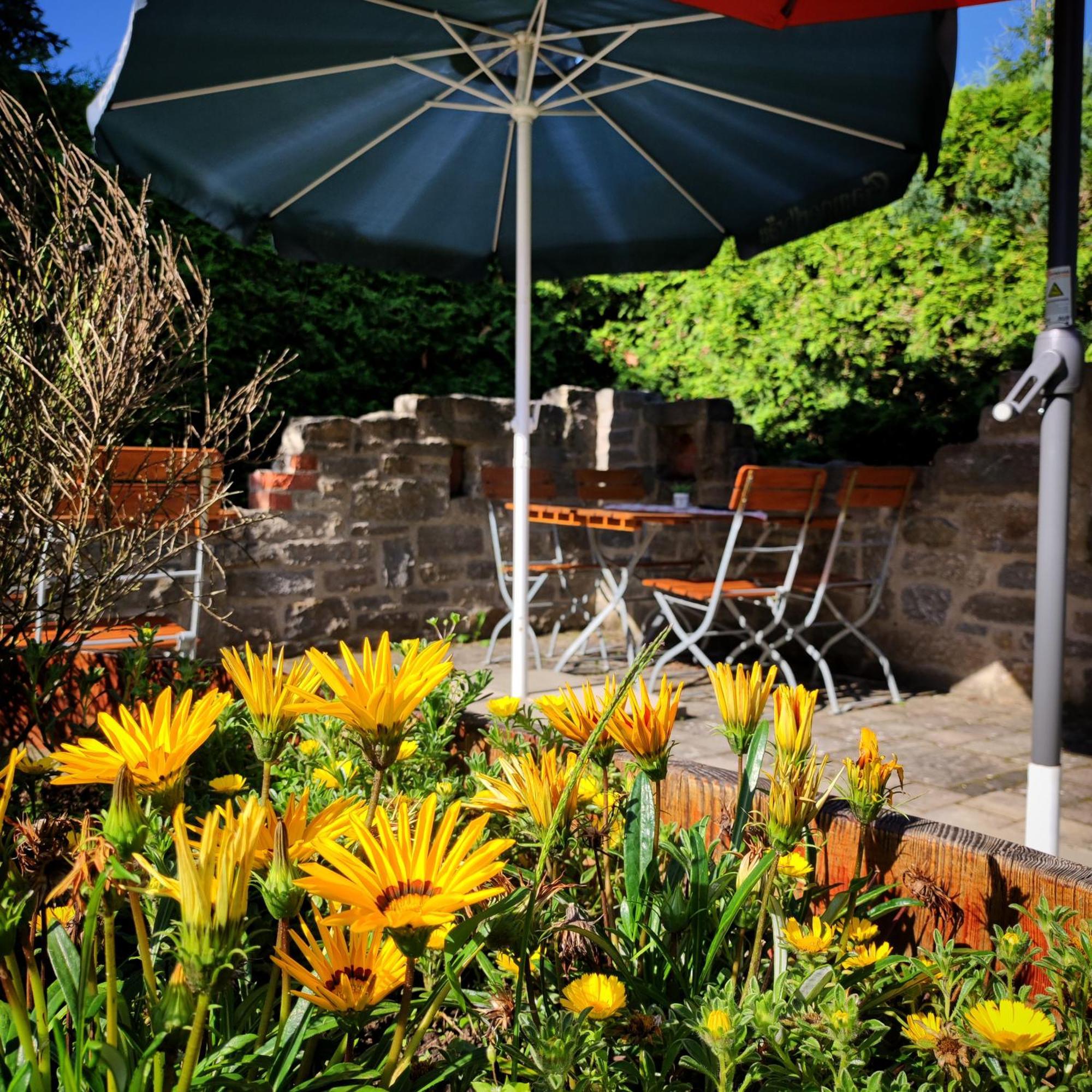 Cafe Im Hof- Bed & Breakfast Streufdorf المظهر الخارجي الصورة