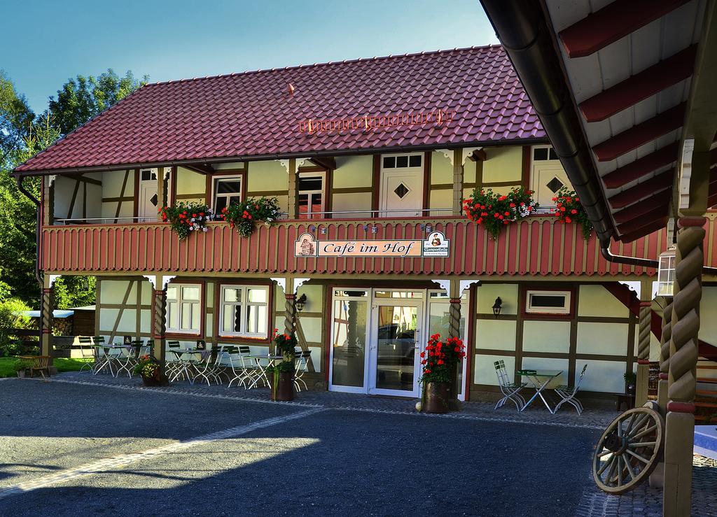 Cafe Im Hof- Bed & Breakfast Streufdorf المظهر الخارجي الصورة