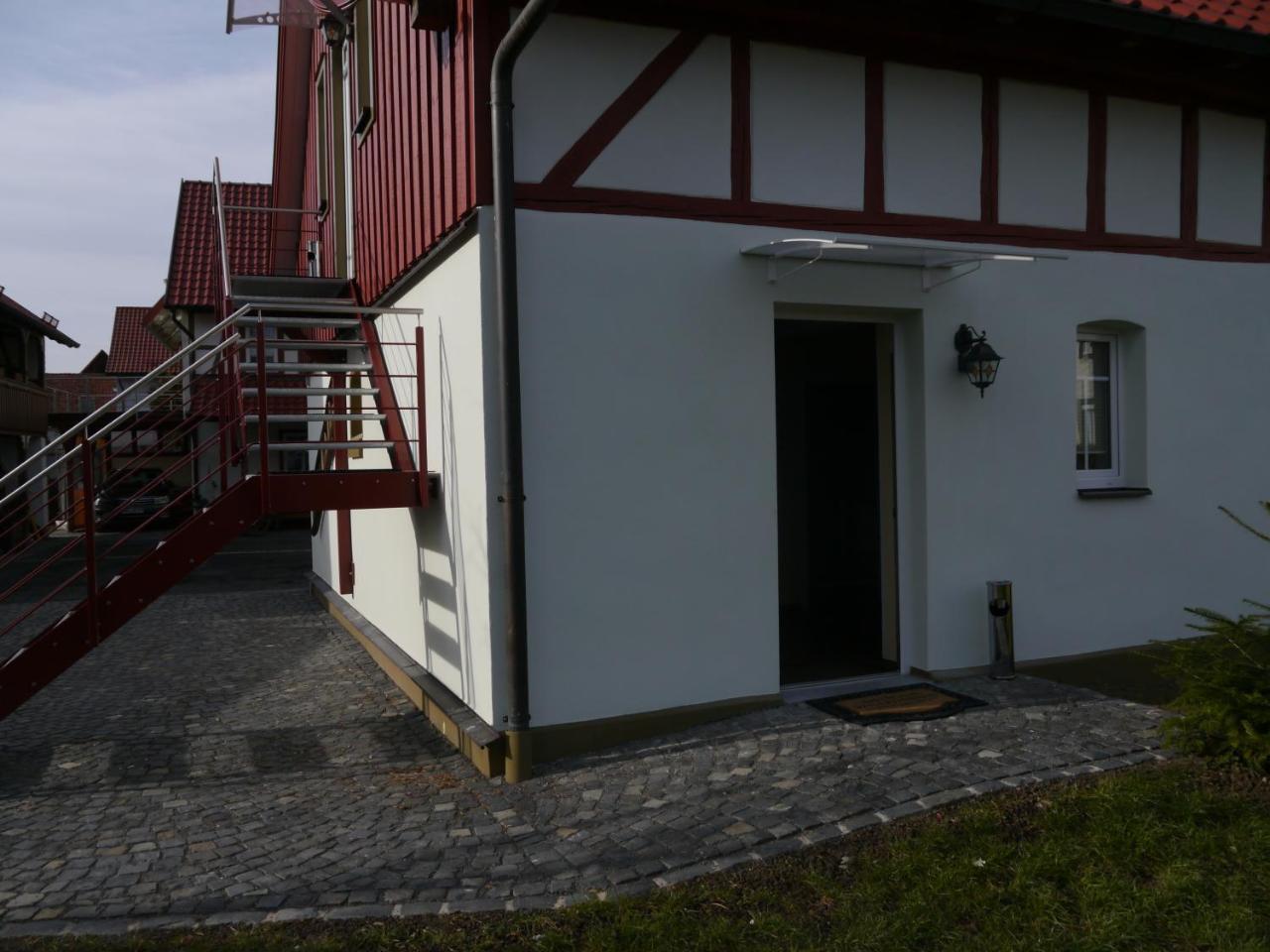 Cafe Im Hof- Bed & Breakfast Streufdorf المظهر الخارجي الصورة