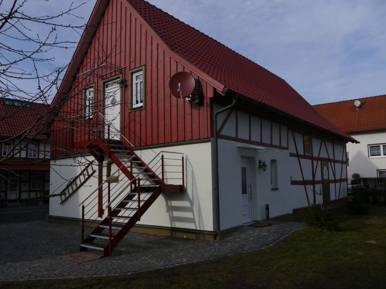 Cafe Im Hof- Bed & Breakfast Streufdorf المظهر الخارجي الصورة
