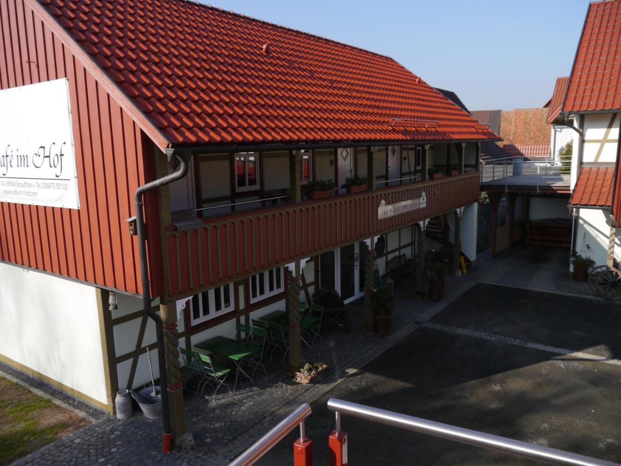 Cafe Im Hof- Bed & Breakfast Streufdorf المظهر الخارجي الصورة